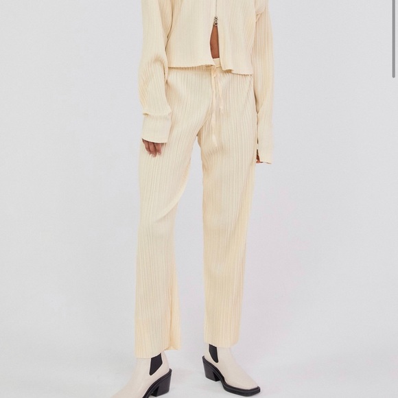 Other - Cotton Pleated Sweatpants from Source Unknown